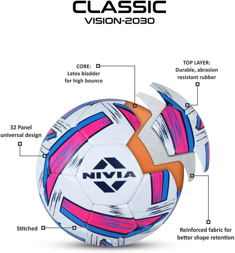 Nivia Classic Size 4 & 5 Football-8