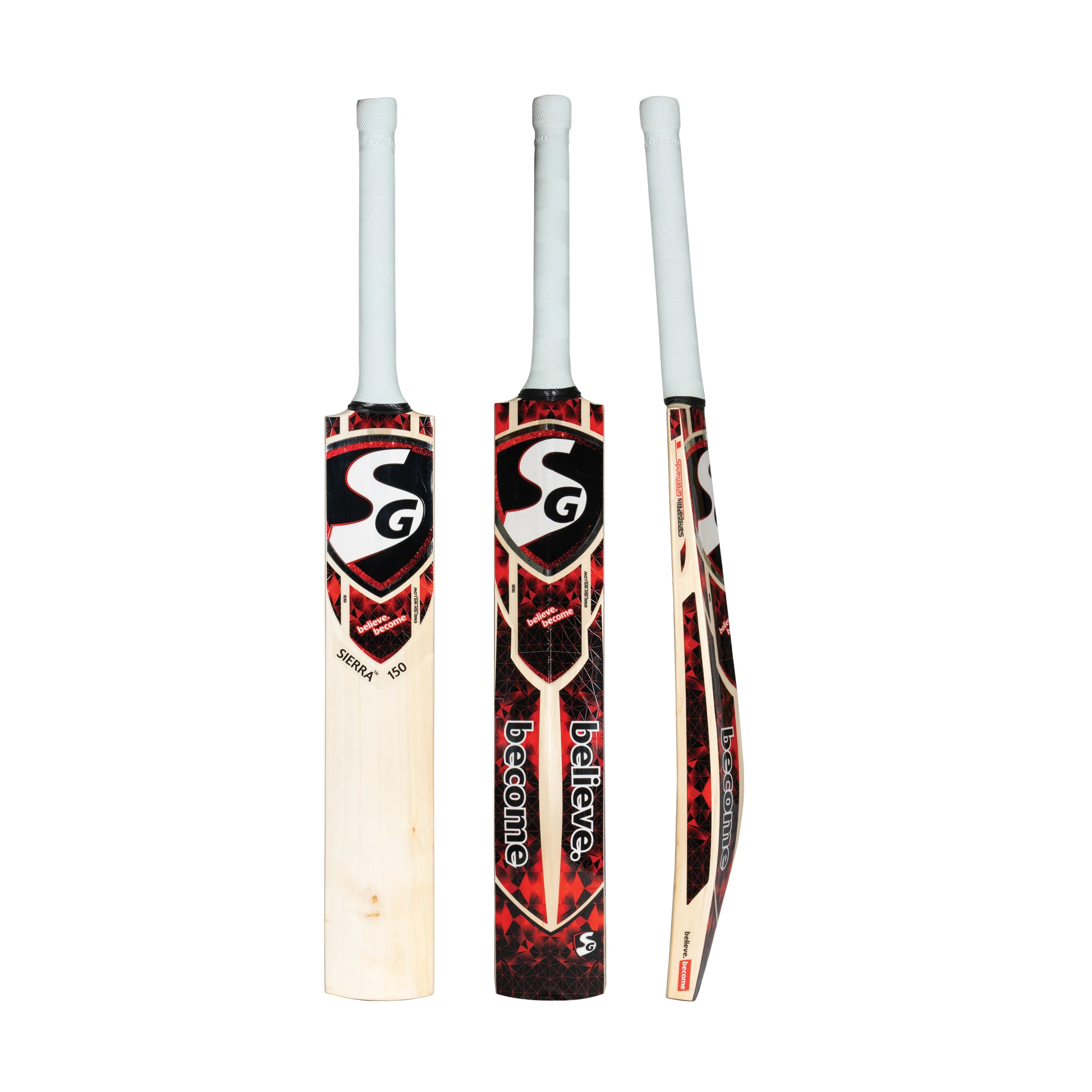 SG Sierra 150 bat built for youth cricket performance and durability