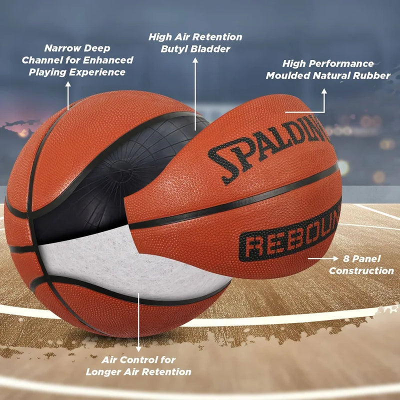 Spalding NBA Rebounded Basketball-5