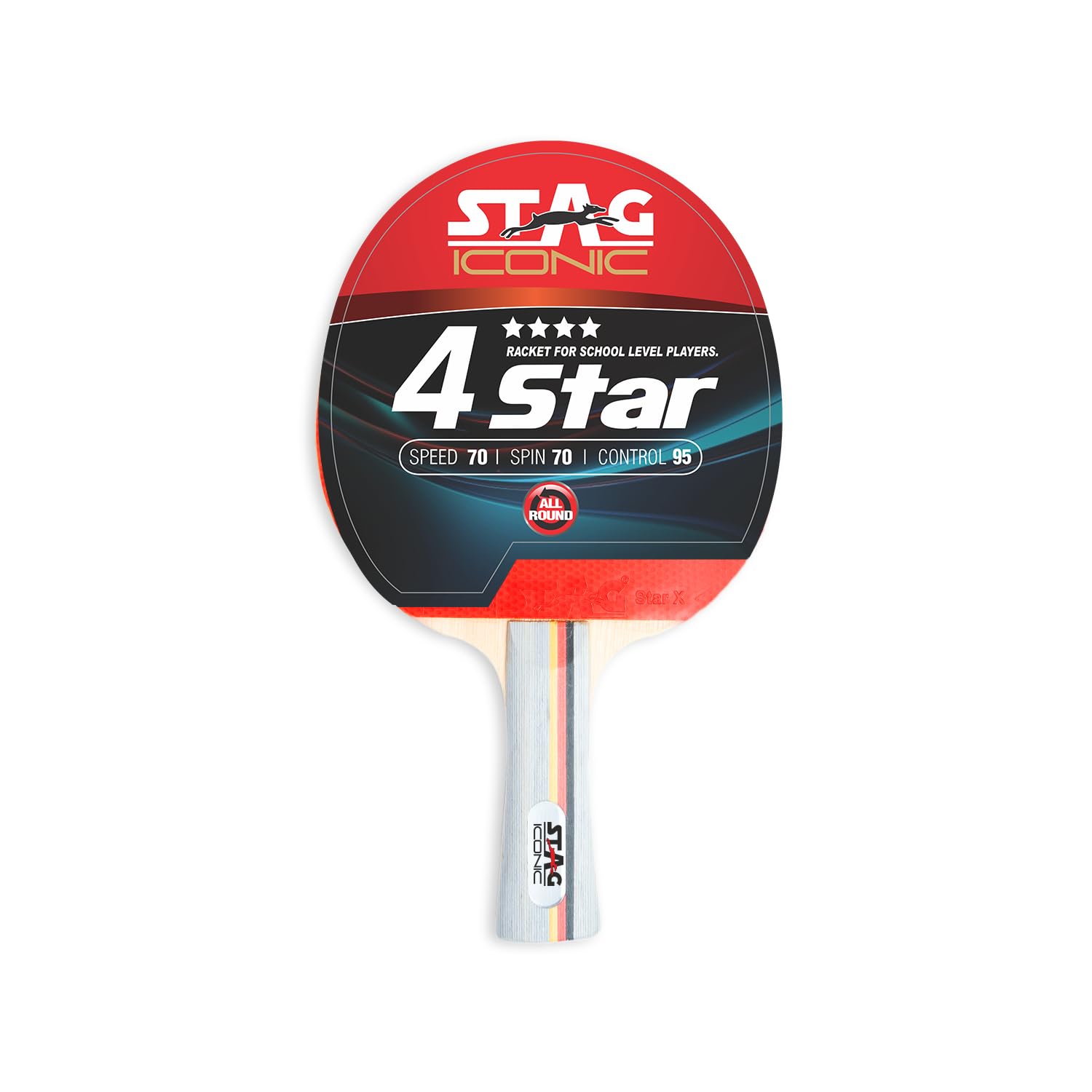 Stag 4 Star Table Tennis Bat