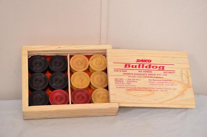 Synco Bull Dog Carrom Coins Set-2