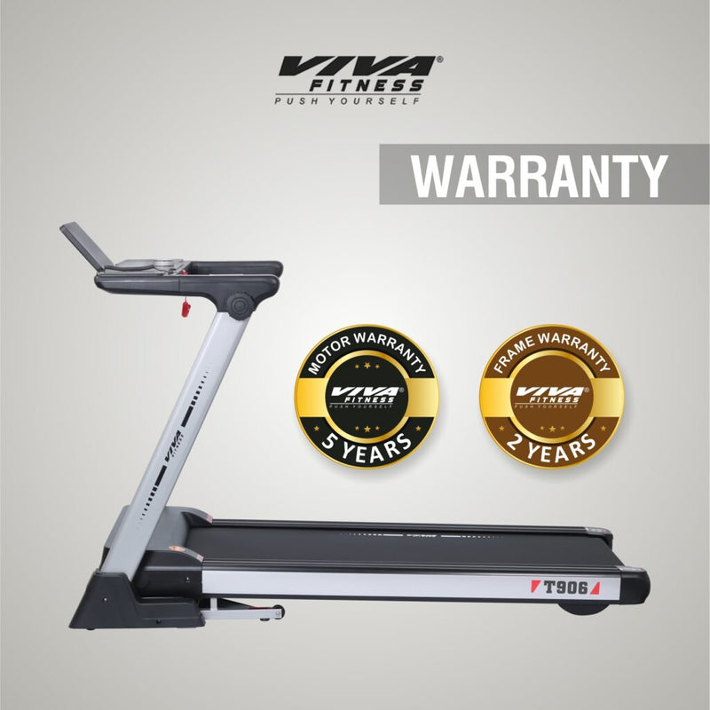 Viva T-906 Treadmill for Home Cardio & Fitness Training-6