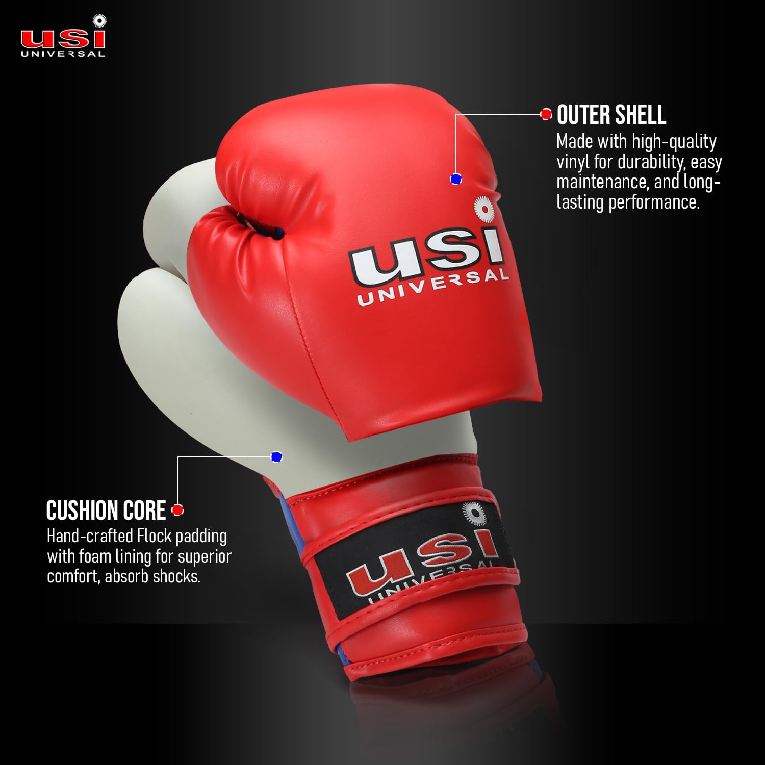 USI Bouncer 612BV Junior Boxing Gloves