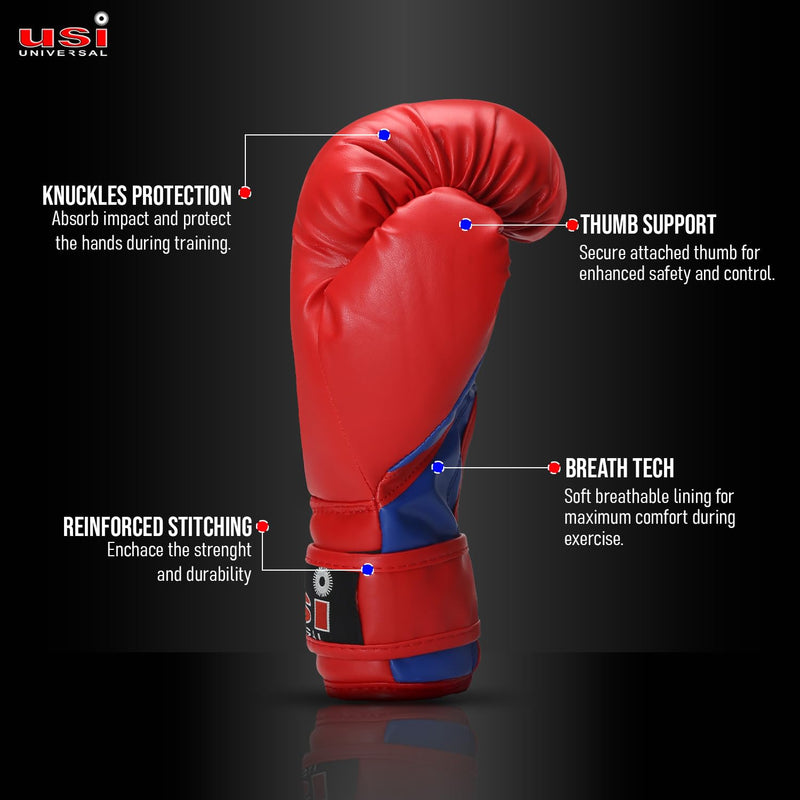 USI Bouncer 612BV Junior Boxing Gloves-5