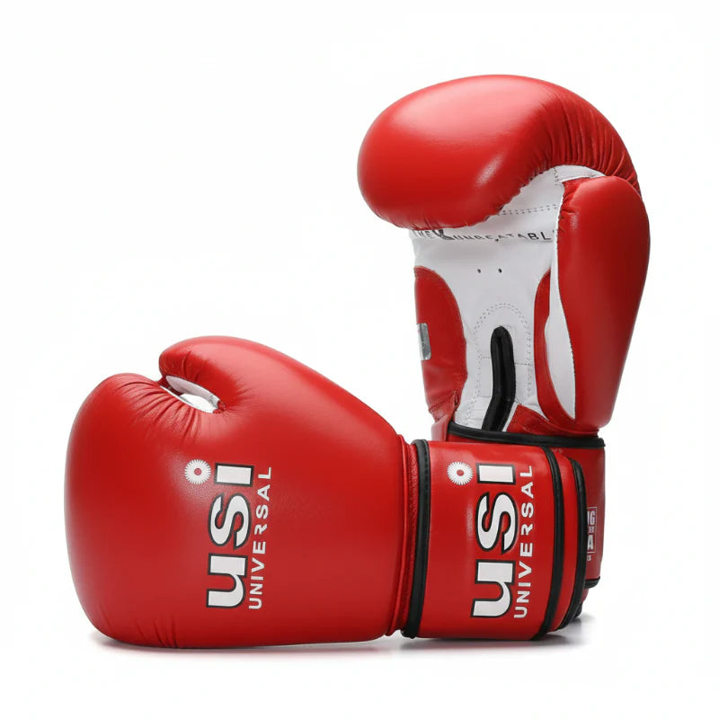 USI Competition 10oz 609M Red Boxing Gloves