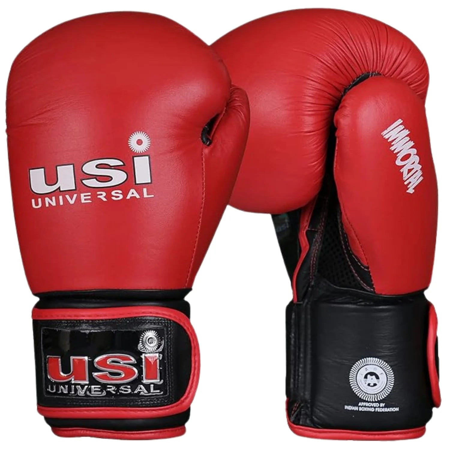 USI Immortal Safe Spar Red 12oz Boxing Gloves