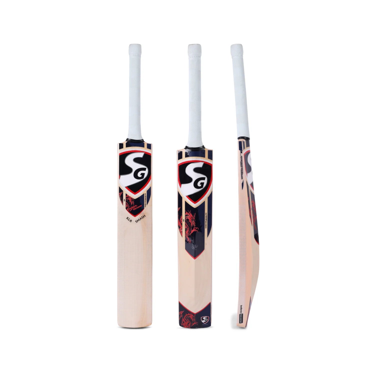 Durable SG cricket bat made from Kashmir willow for club-level performance
