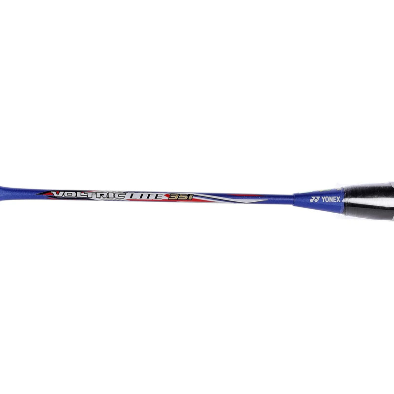 Yonex Voltric Lite 35i badminton racket shaft close-up between head and handle for stability and control
