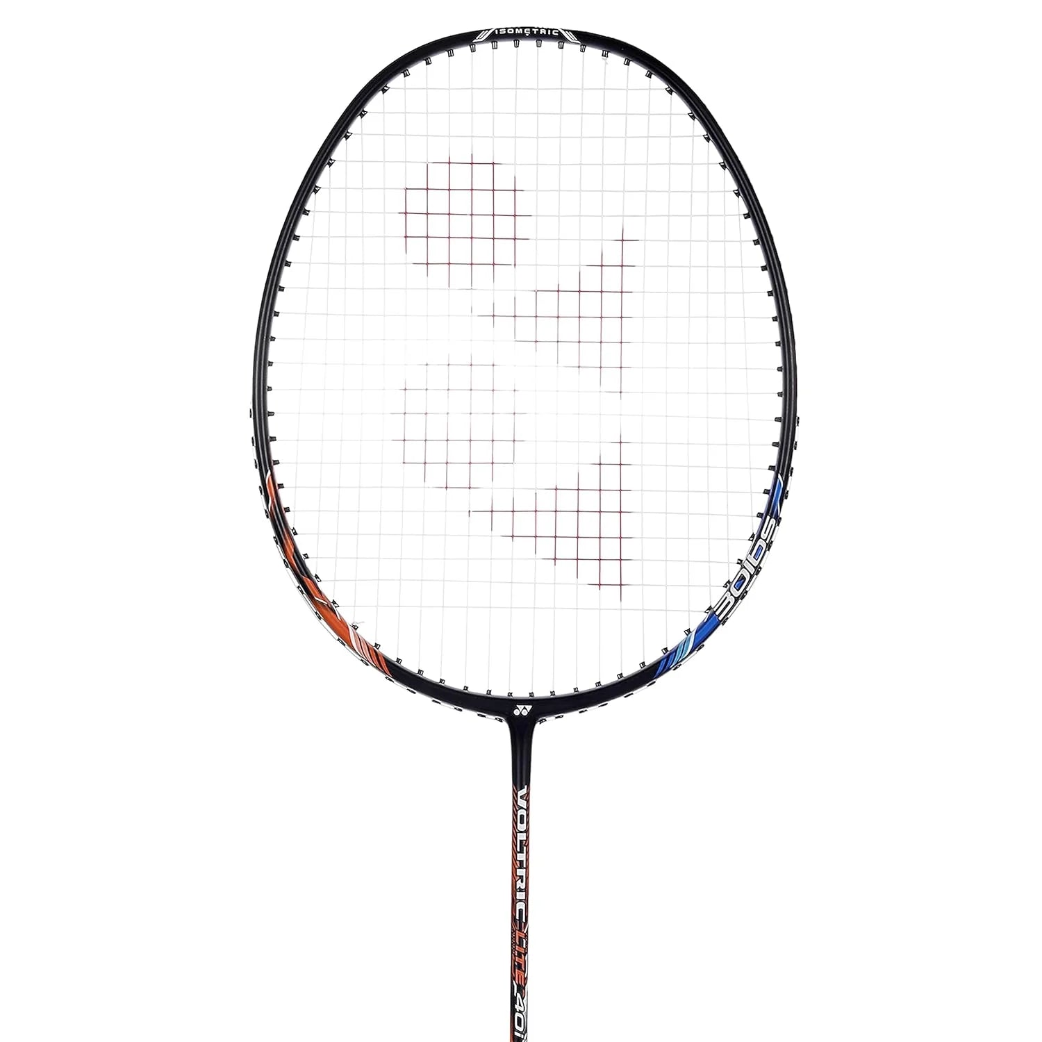 Yonex Voltric Lite 40i badminton racket close-up view of string bed and frame detail