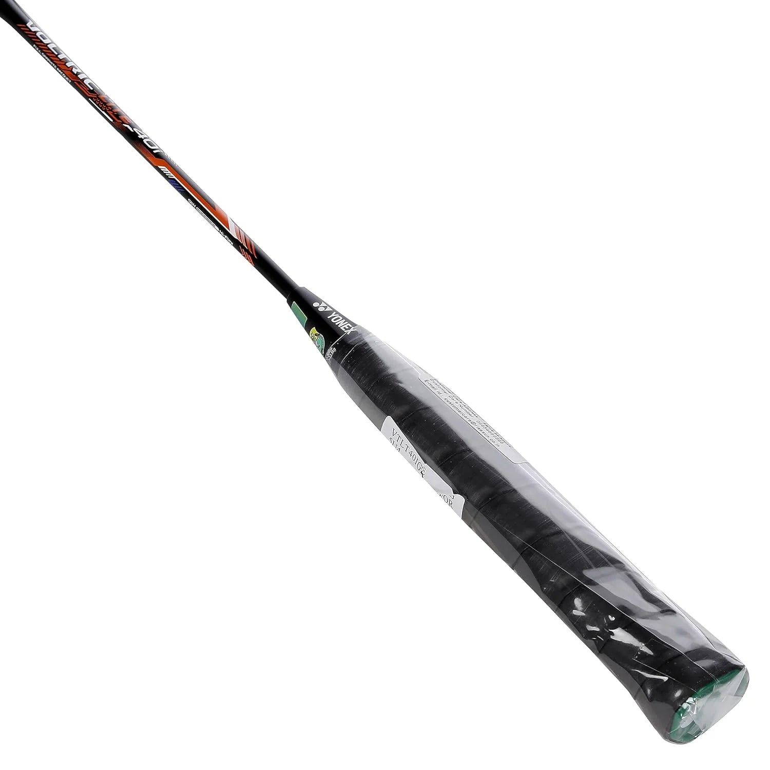 Yonex Voltric Lite 40i badminton racket grip close-up view for comfortable handling