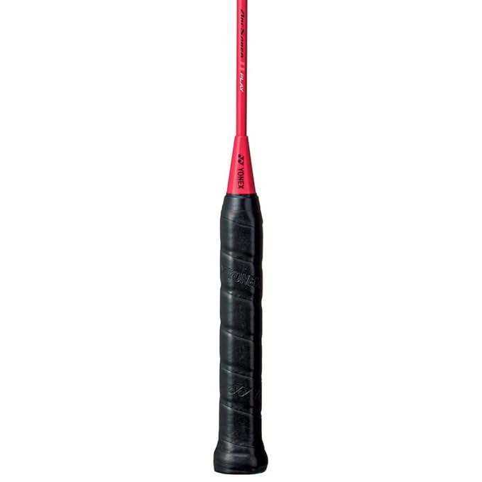 Yonex Arcsaber 11 Pro badminton racket grip close-up view for firm and comfortable hold during play