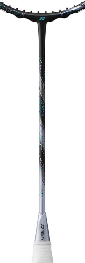 Yonex Astrox 88D Pro badminton racket shaft close-up between handle and head for stiff power control