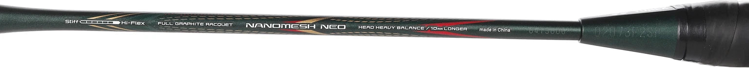 Yonex Astrox Lite 43i badminton racket side profile image for fast swing speed and control