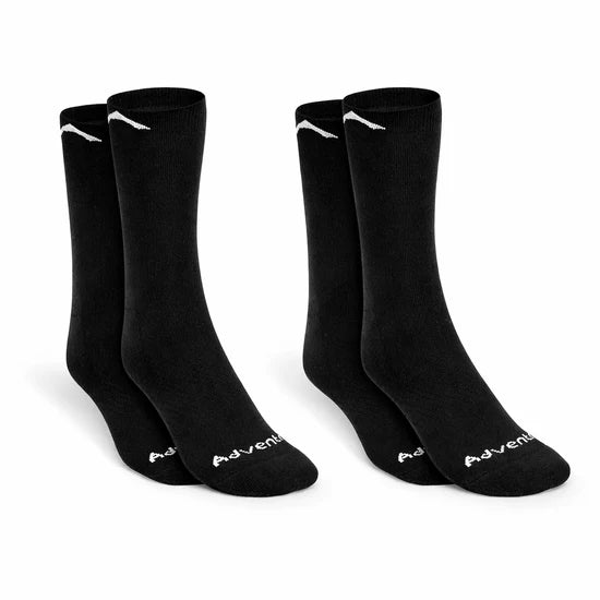 Adventra WH1101 Merino Wool Thermal Socks (2 Pairs) for Hiking & Winter