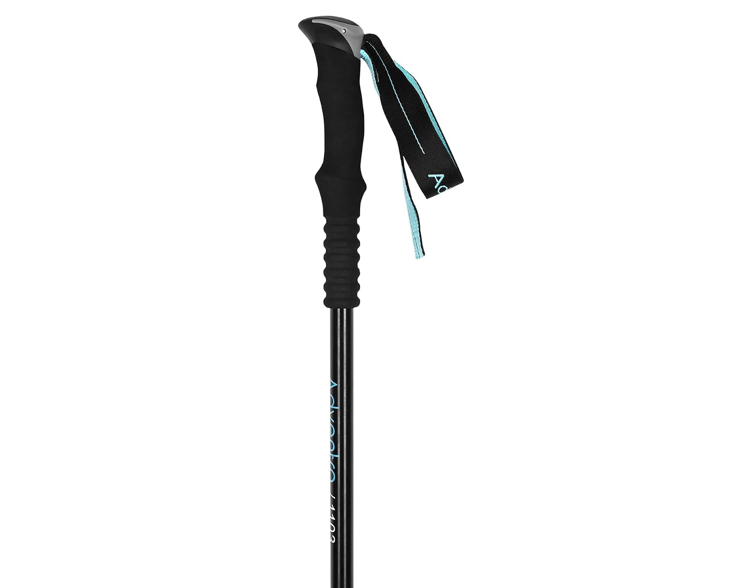 Adventra ET1103 Black Hiking Pole for Trekking & Trail Walking