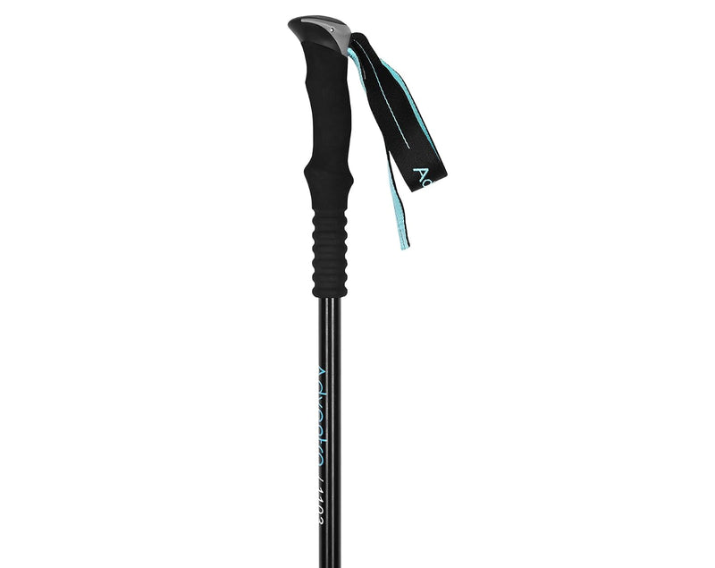 Adventra ET1103 Black Hiking Pole for Trekking & Trail Walking-2