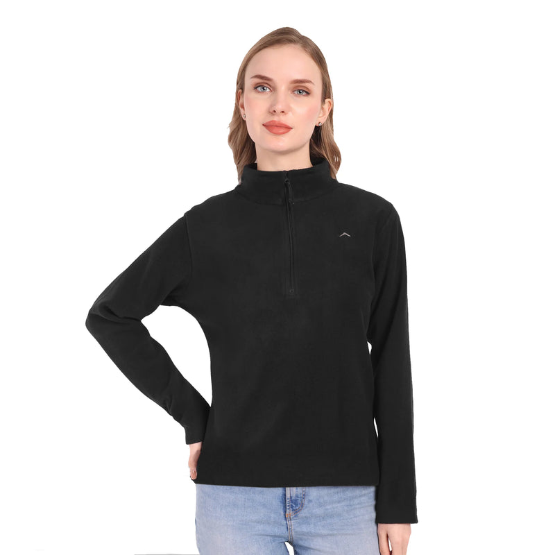 Adventra ET1000 Women's Fleece Jacket for Hiking & Winter Wear-1