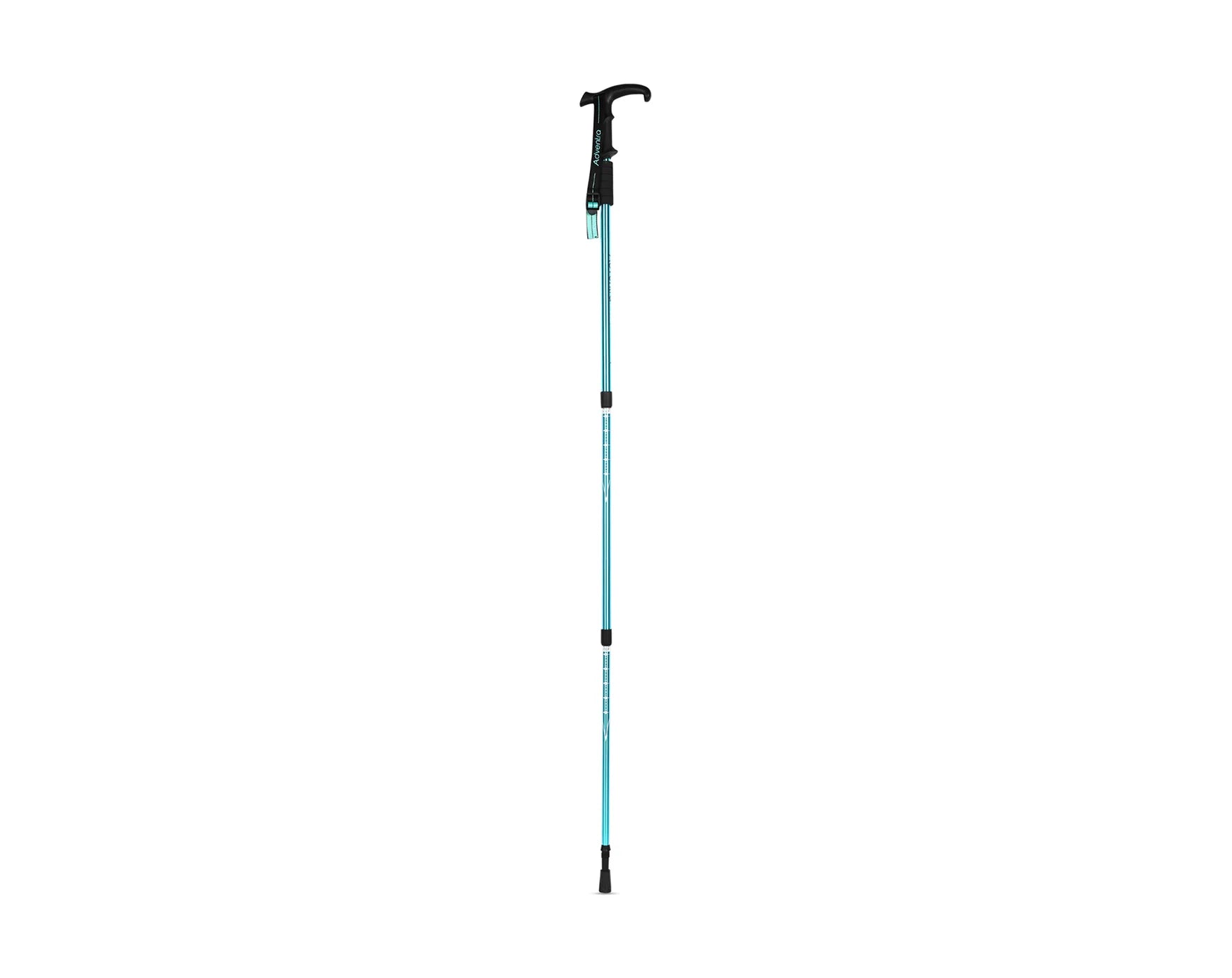 Adventra EH1101 Teal Blue Hiking Pole for Trekking & Trail Walking