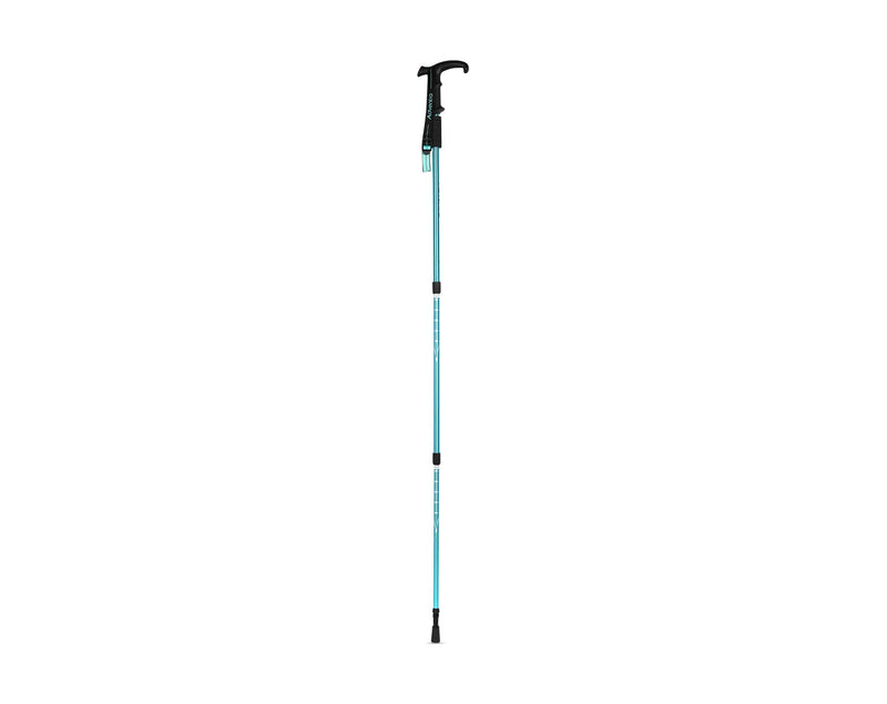 Adventra EH1101 Teal Blue Hiking Pole for Trekking & Trail Walking-1