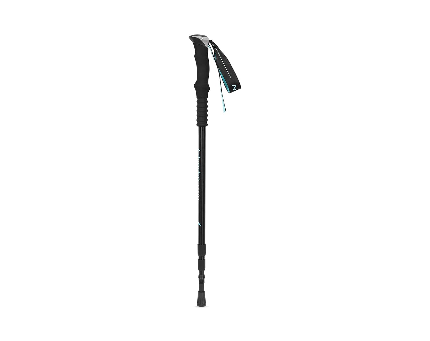 Adventra ET1103 Black Hiking Pole for Trekking & Trail Walking