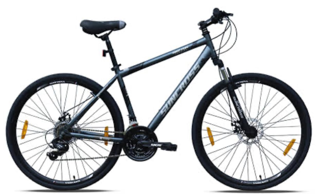 SC Fun 700C Multi-Speed Suspension Hybrid Bike-1