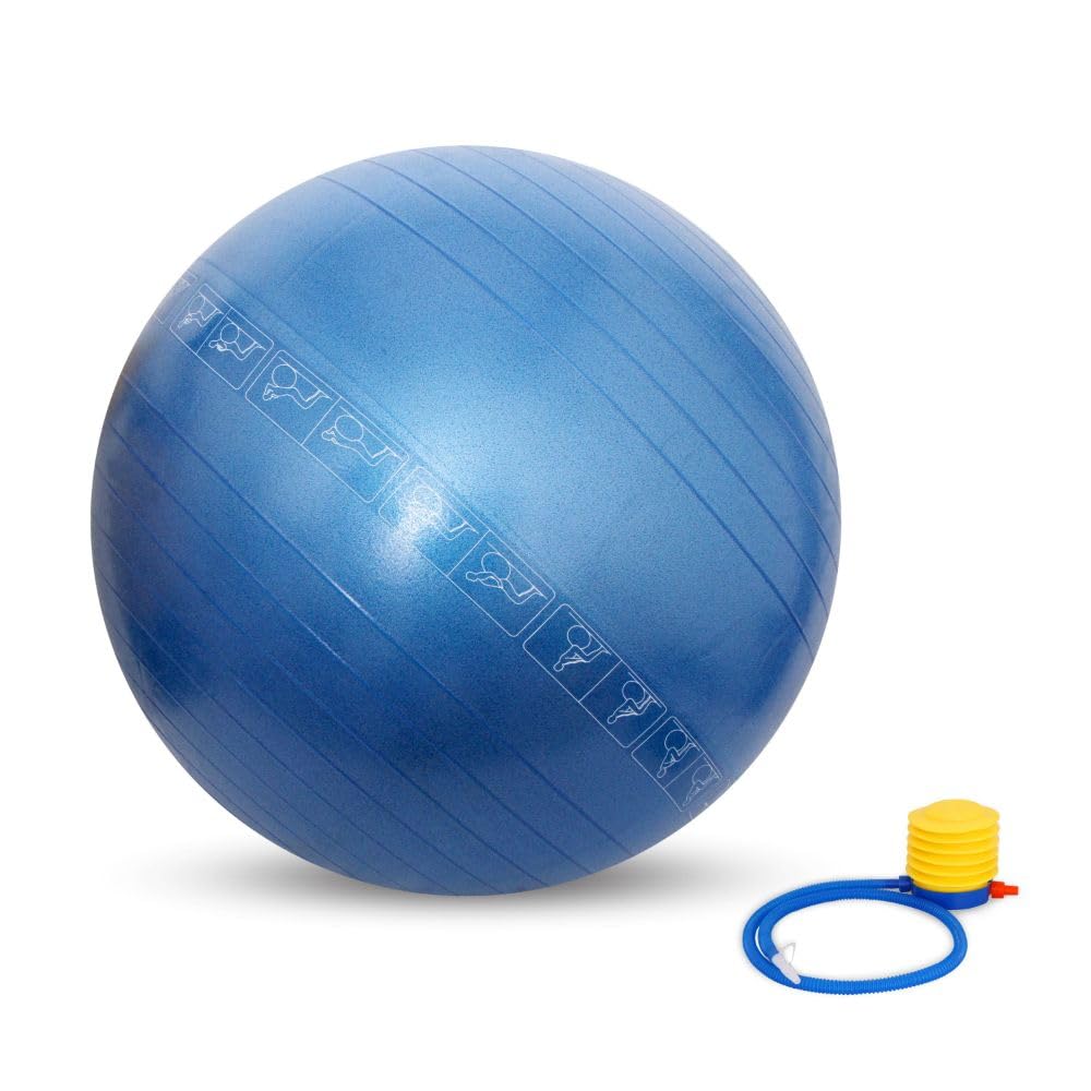 Nivia Anti Burst Gym Ball for Stability and Core Fitness-1