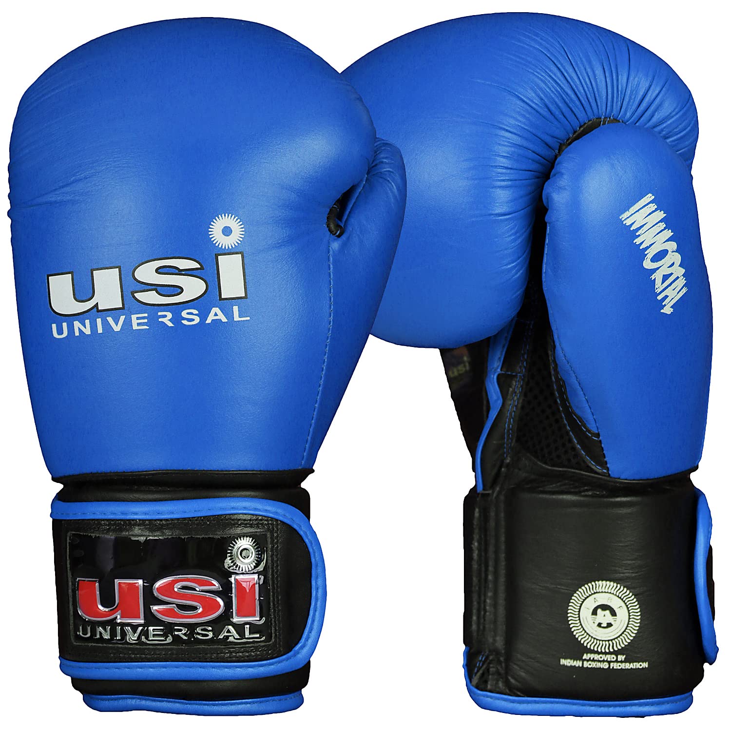 USI Immortal Safe Spar Blue Boxing Gloves