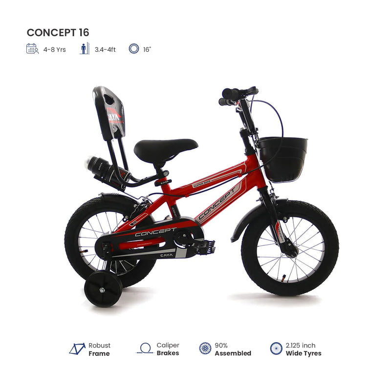 Caya Concept 16 SS Kids Bicycle for Safe & Fun Riding-2
