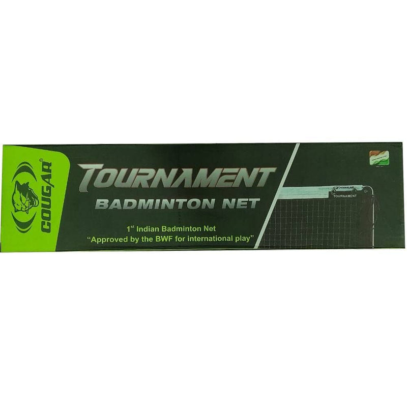 Cougar Competition NB-218 badminton net with weather-resistant material for indoor and outdoor courts