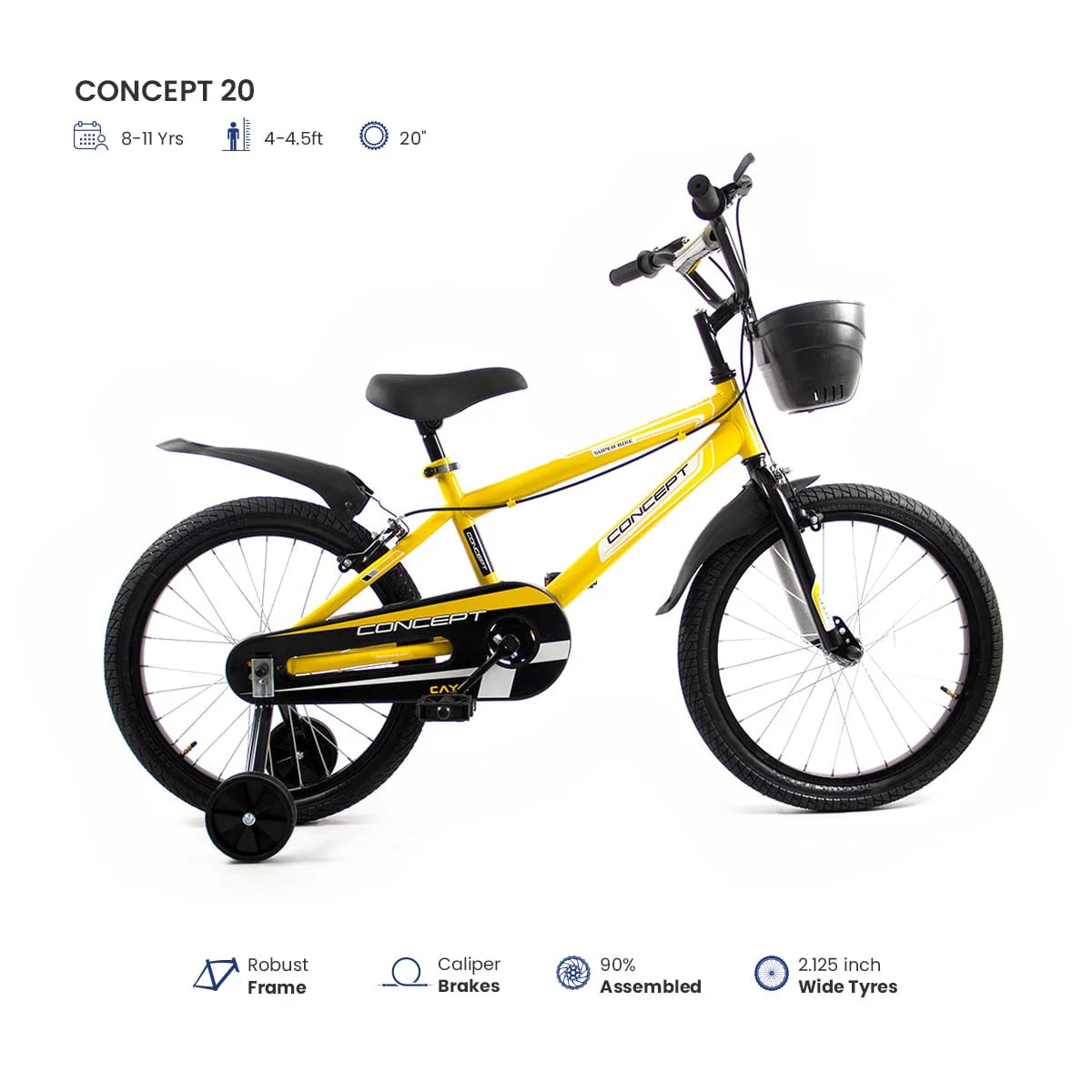 Caya Concept 20 Kids Bicycle for Safe & Everyday Riding-1