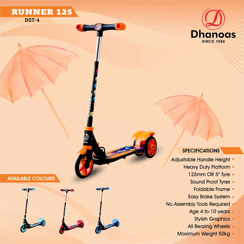 Dhanoas Runner 125 DST-4 Scooter – Powerful & Stylish Ride-4