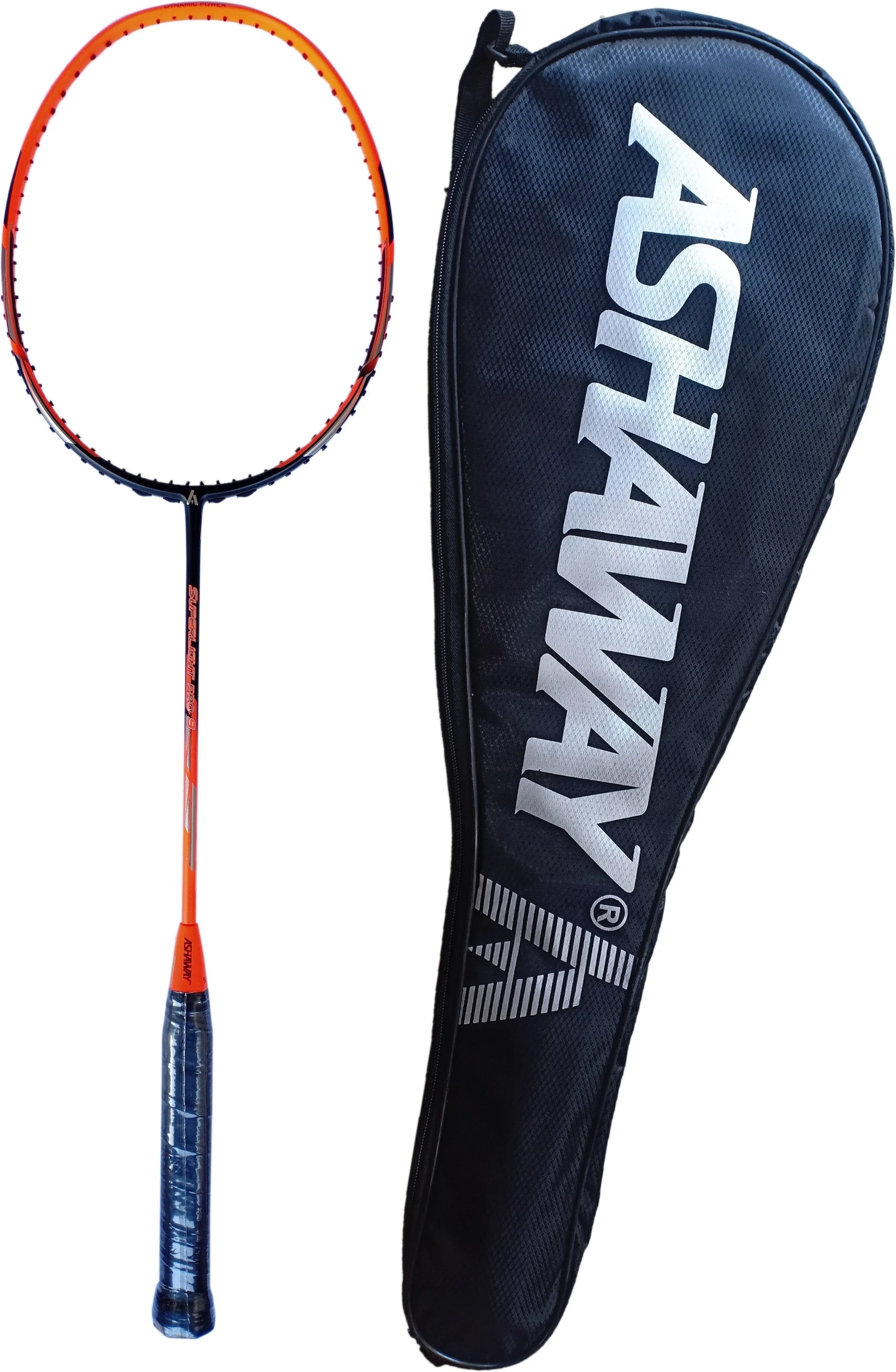 Full view of Ashaway Super Light Pro 9 badminton racket suitable for intermediate players with speed and defensive control