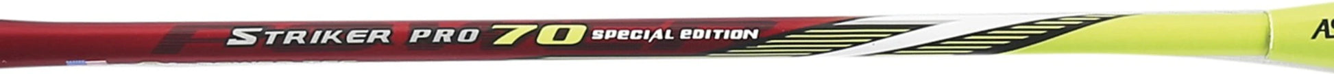 Ashaway Striker Pro 70 badminton racket designed for precision shots, speed, and balanced all-round court performance