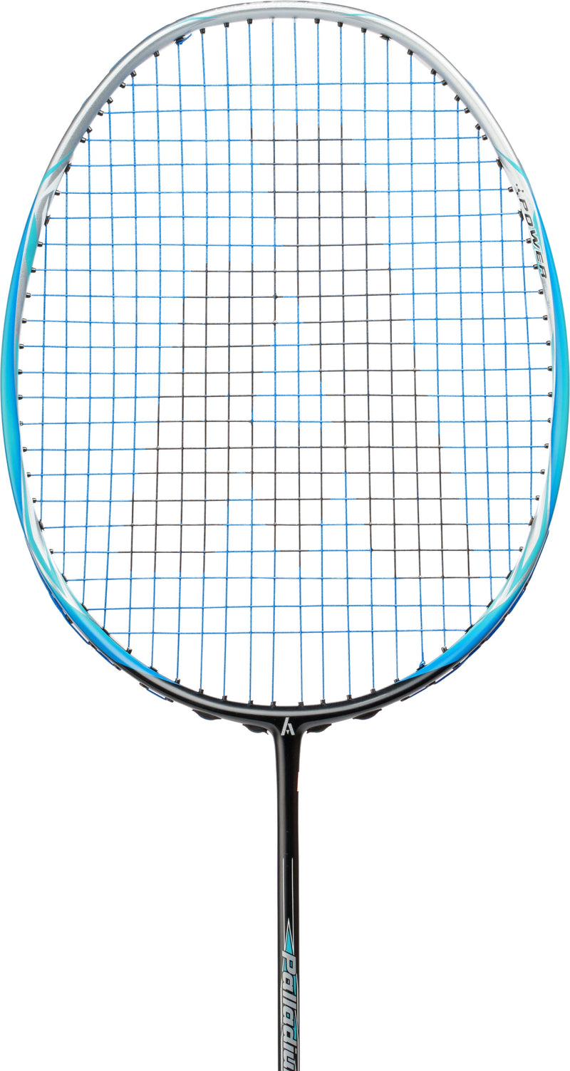 Close-up of Ashaway Palladium XT-100 badminton racket grip designed for comfort, control, and better maneuverability