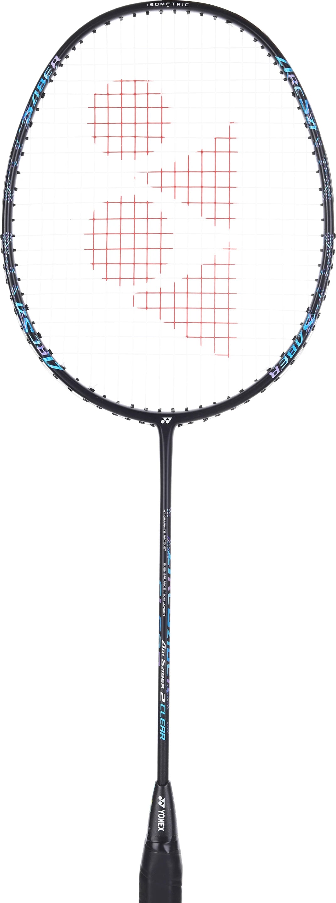 Yonex Arcsaber 2 badminton racket close-up view of string bed and frame detail