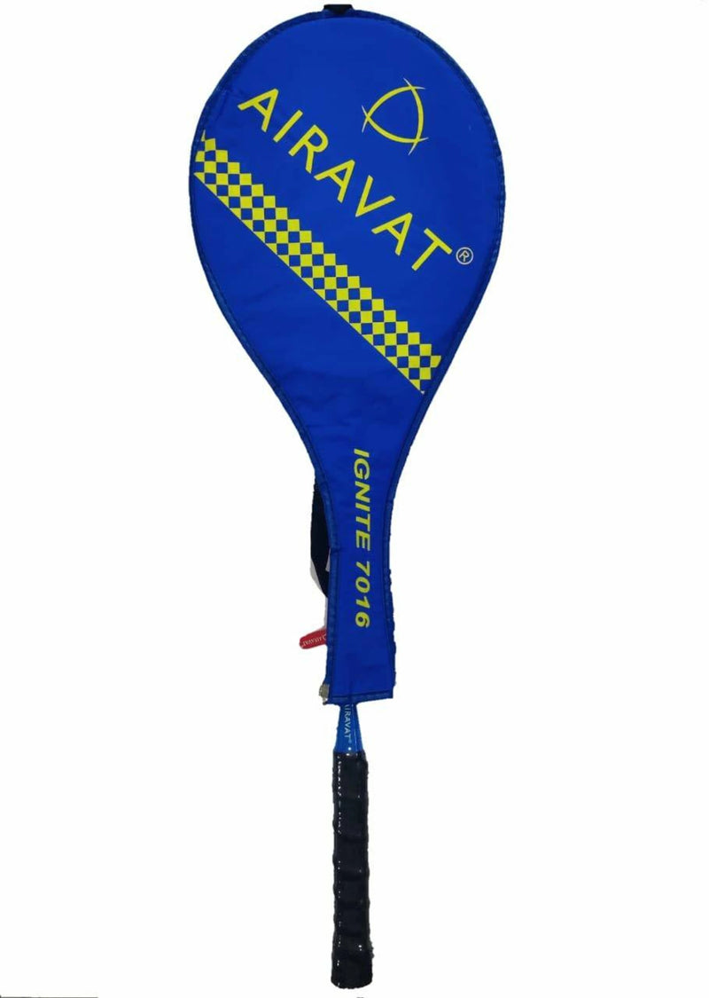 Airavat Ignite 7016 badminton racket isometric head design