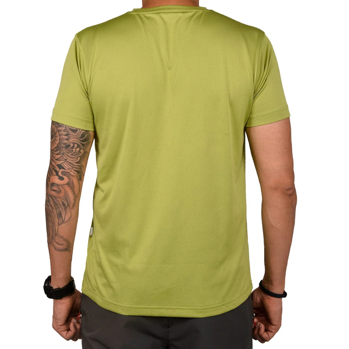 Gokyo Kalimpong Green Active T-Shirt for Training and Outdoor Performance-2