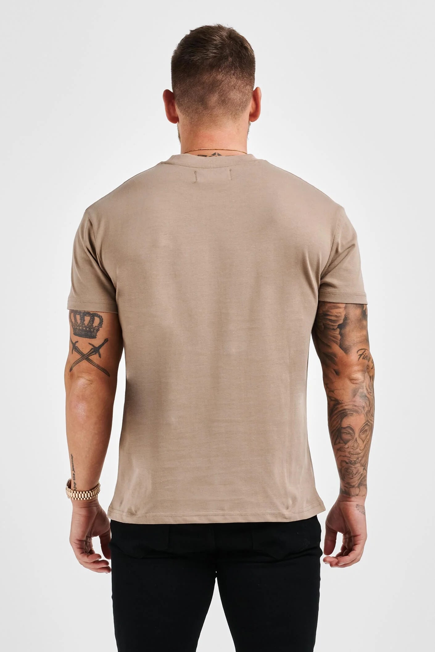 Lentus PR001-001 T-Shirt Light Taupe – Comfortable & Stylish-2
