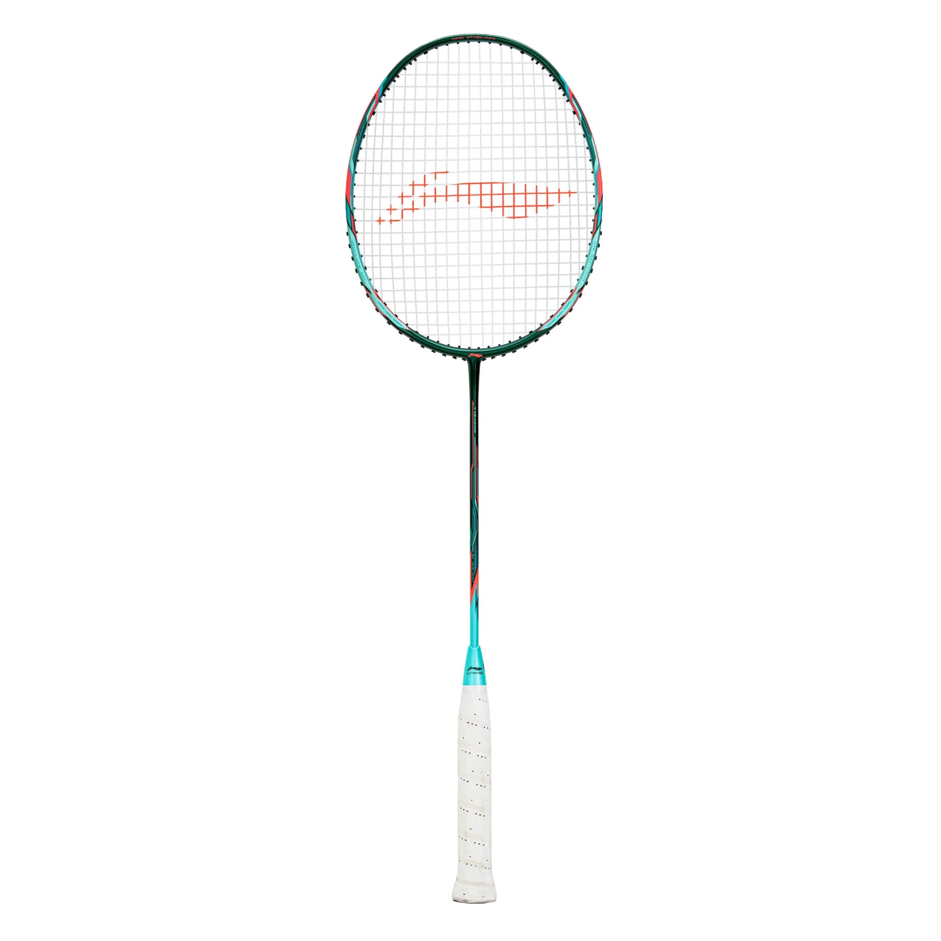 Li-Ning Tectonic 3R 5U badminton racket front full view for lightweight head-heavy attacking performance