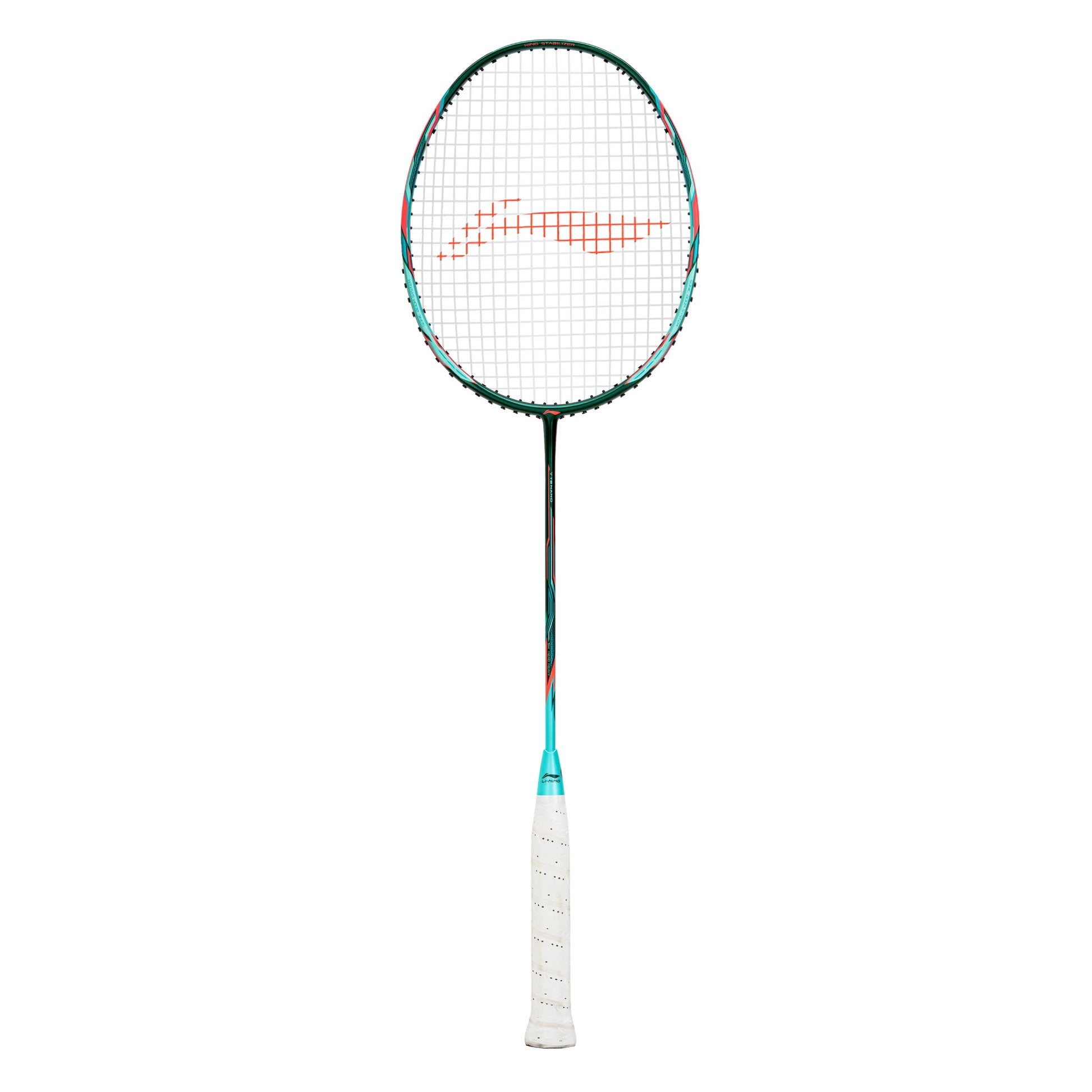 Li-Ning Tectonic 3R 5U badminton racket front full view for lightweight head-heavy attacking performance