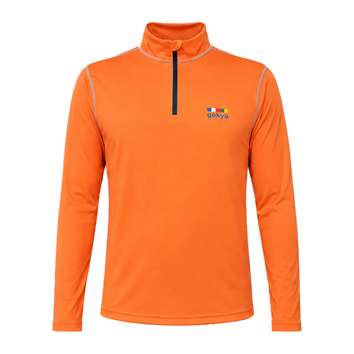 Gokyo Kalimpong Orange Hiking T-Shirt for Outdoor Adventures-1