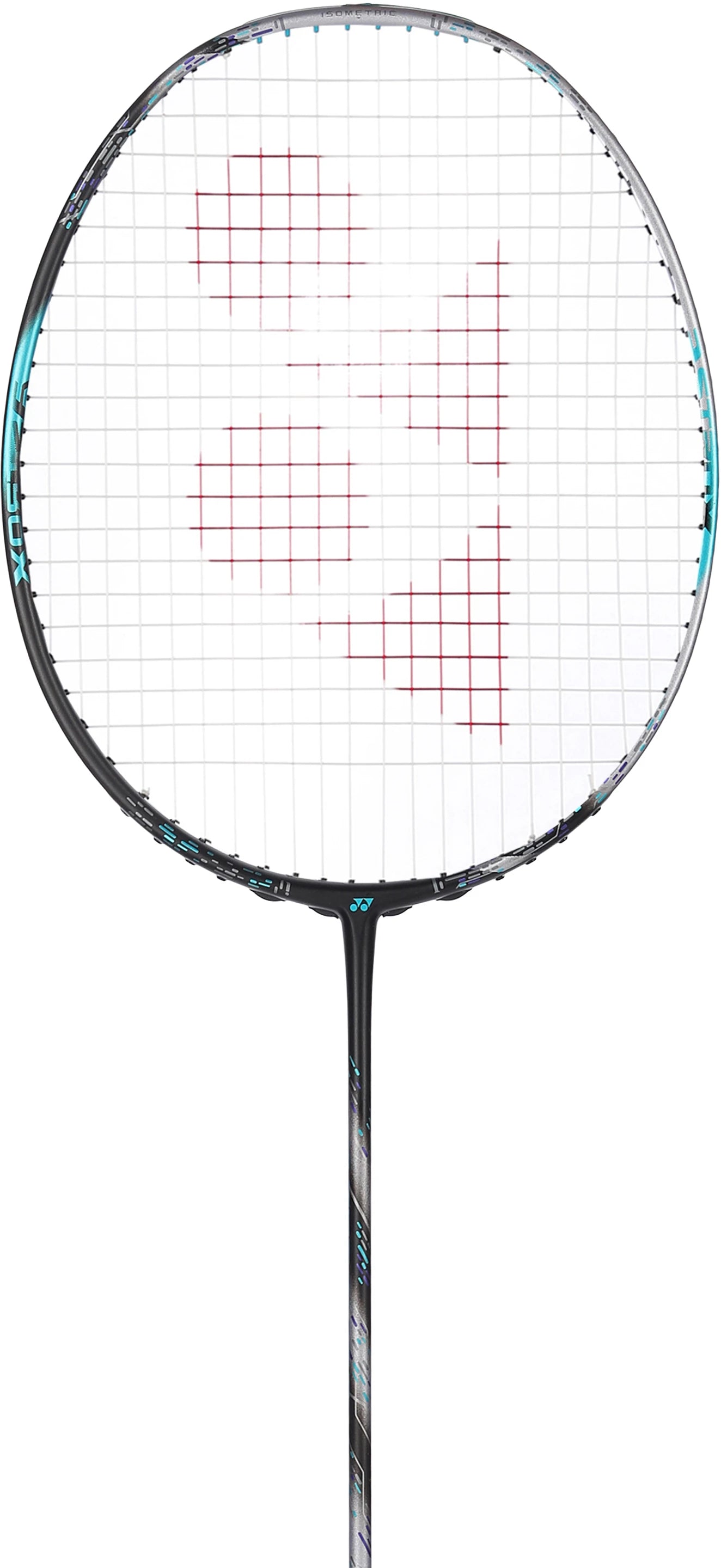 Yonex Astrox 88D Pro badminton racket close-up view of string bed and premium frame construction