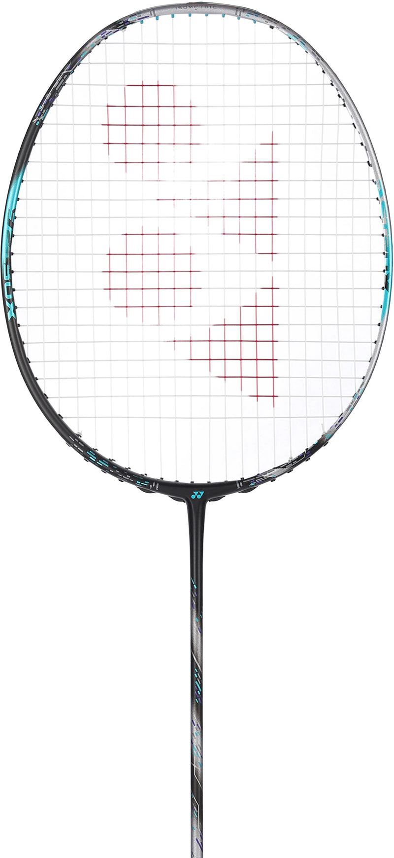 Yonex Astrox 88D Pro badminton racket close-up view of string bed and premium frame construction