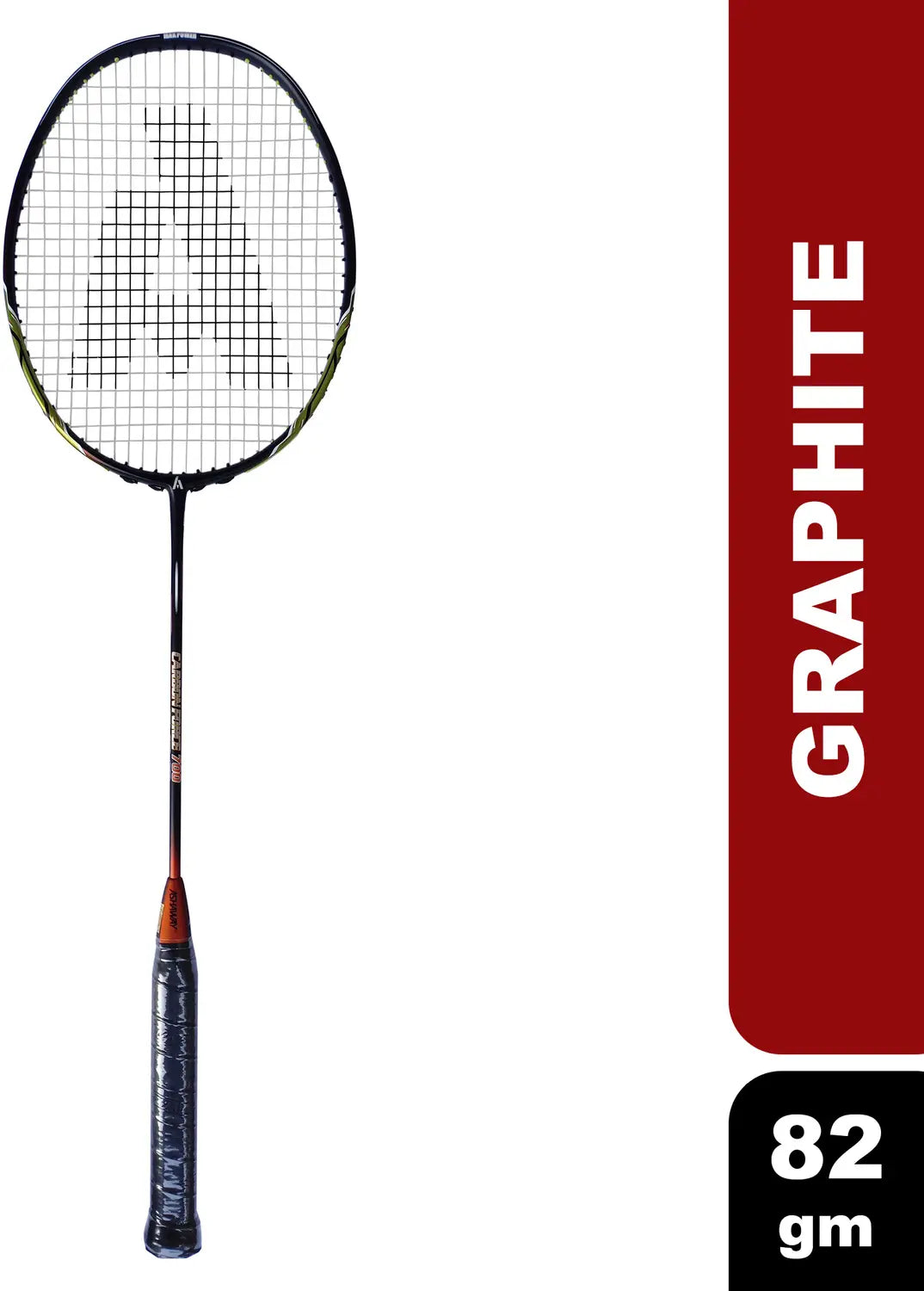 Ashaway Carbon Force 700 lightweight badminton racket for power and control