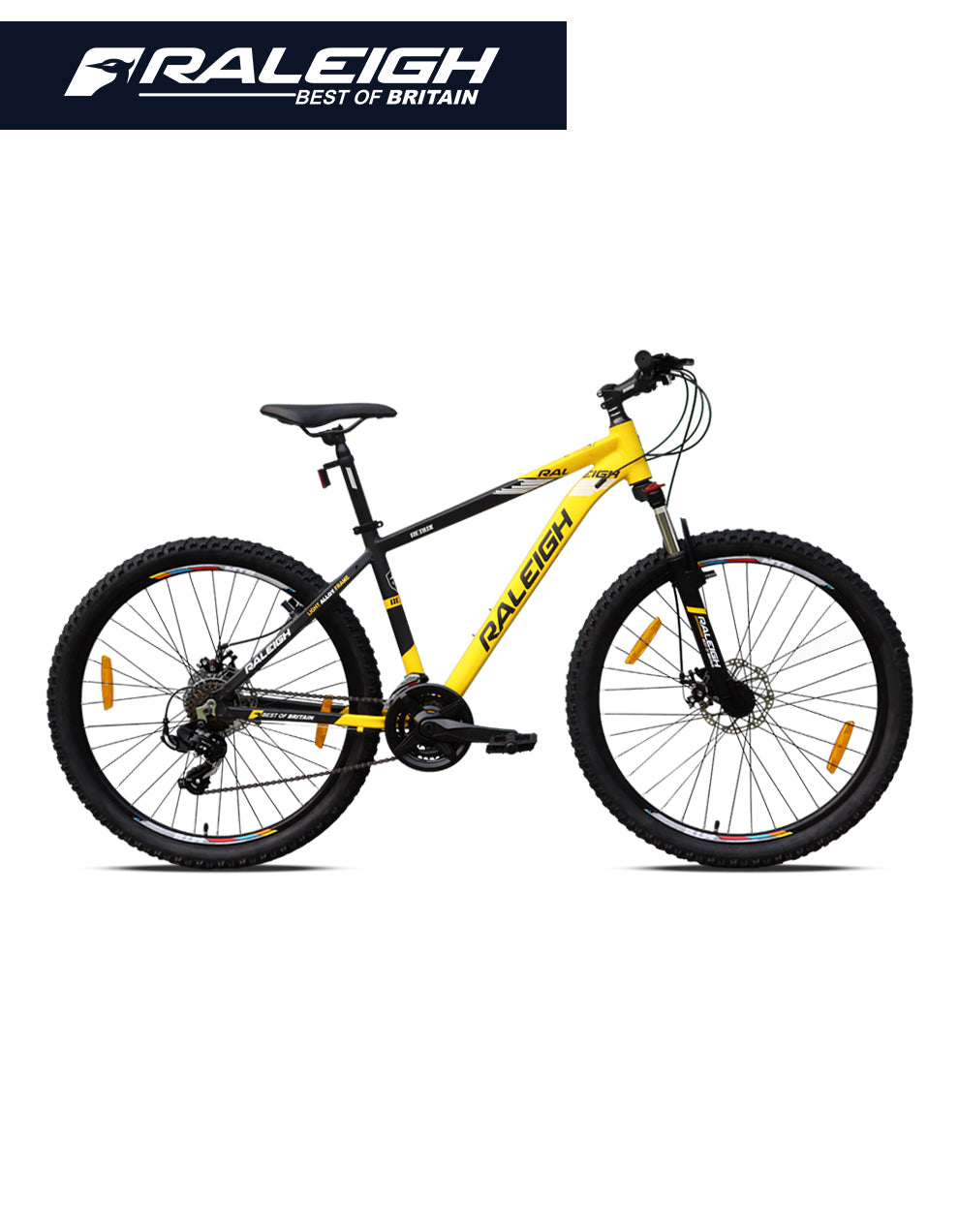 Raleigh Redux 27.5 MS Yellow/Black/White Bike-2