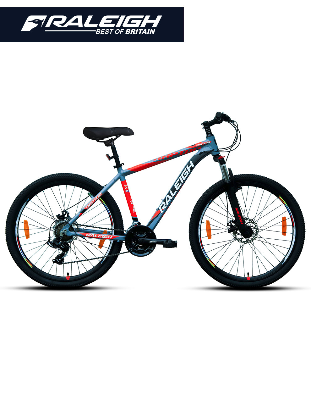 Raleigh Terrain 27.5 MS Black/Red/White Bike