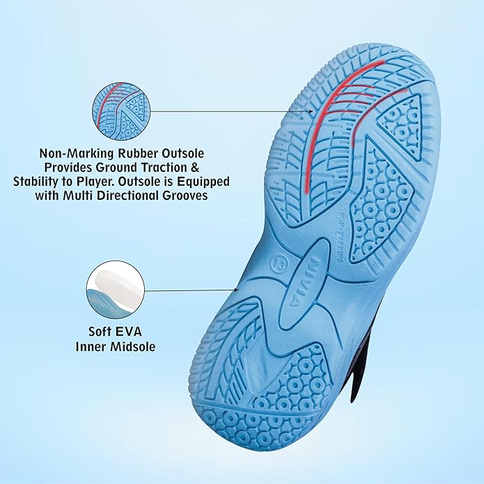 Nivia Panther 3.0 Black - 11 Basket Ball Shoes-3