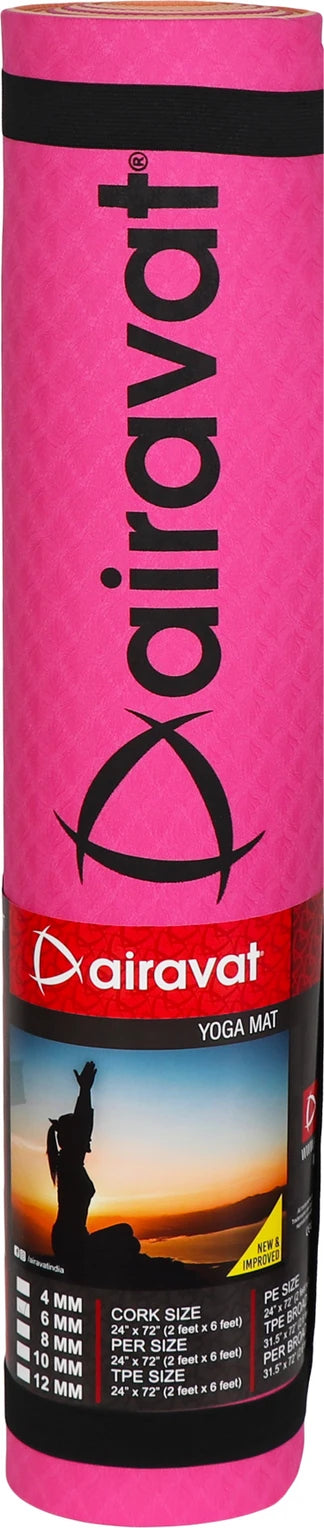 YOGA MAT AIRAVAT TPE  DOUBLE CLR