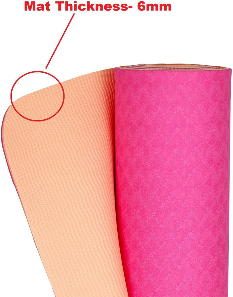 YOGA MAT AIRAVAT TPE  DOUBLE CLR-2