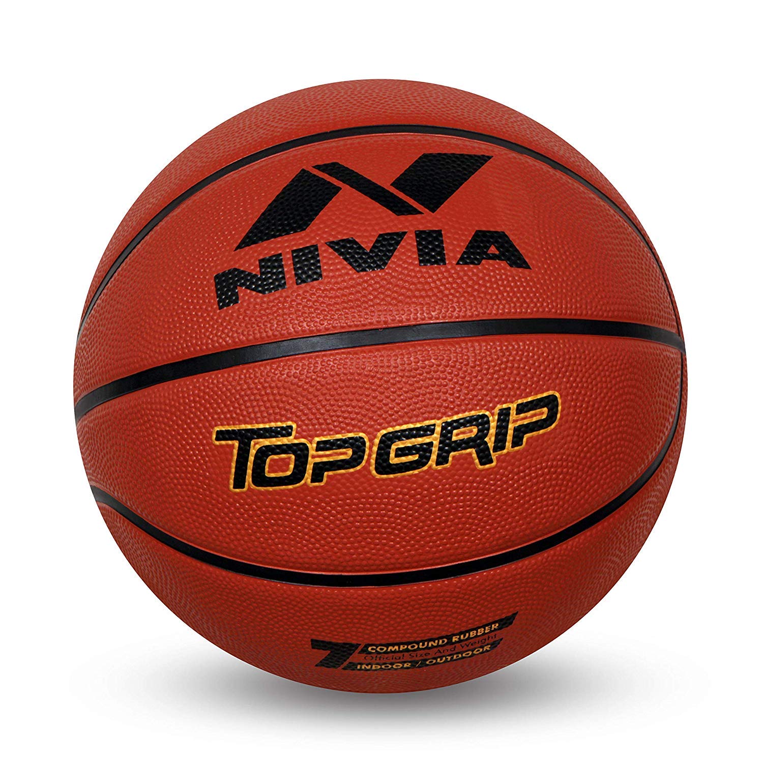 Nivia Top Grip Size 5 Basketball for Training & Match Play